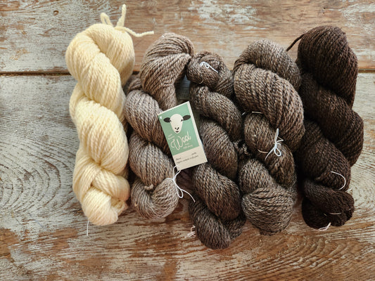 Romney Yarn Skeins